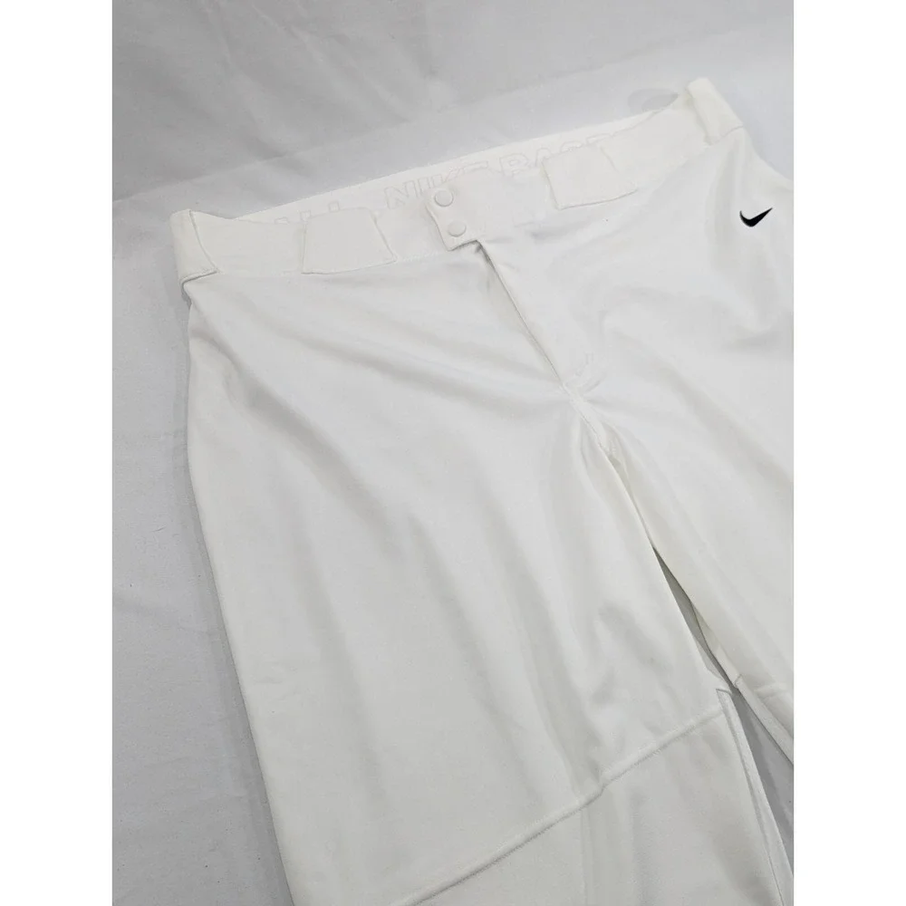NWT Nike Team Engineered Baseball Pants White Mens 3XL 42x33‎